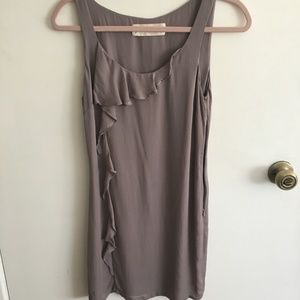 Graham & Spencer Grey Lavender Silk Shift Dress
